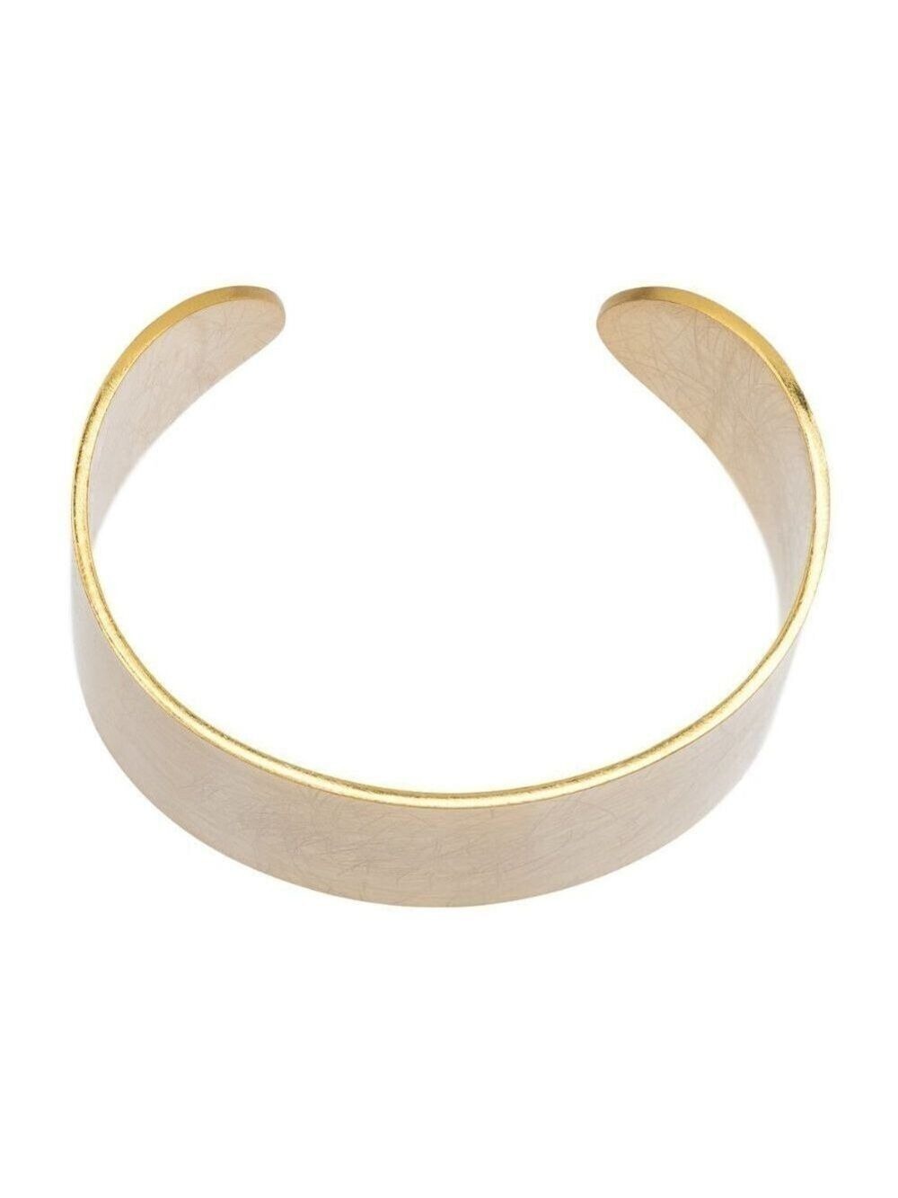 Gold Hammered Cuff - Picture 4 of 4